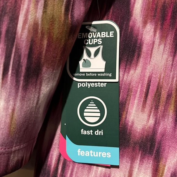 NWT 2pc Active Set! MTA Racerback Tank & Capri Leggings! High-Rise. Compression - Picture 8 of 10